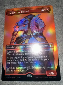 Neheb, the Eternal Borderless FOIL #678 | CMM Commander Masters | MTG - Image 3