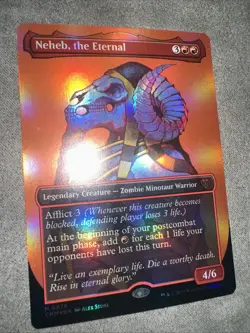 Neheb, the Eternal Borderless FOIL #678 | CMM Commander Masters | MTG - Image 4