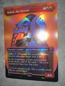 Neheb, the Eternal Borderless FOIL #678 | CMM Commander Masters | MTG - Image 5