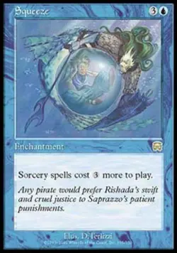Squeeze - Light Play MTG Mercadian Masques - Image 1