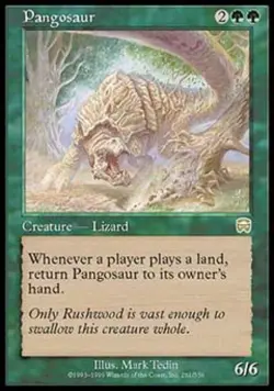 Pangosaur - Light Play MTG Mercadian Masques - Image 1