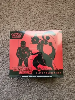 Pokemon Destined Rivals ETB Elite Trainer Box Pokemon Center Exclusive Sealed - Image 1