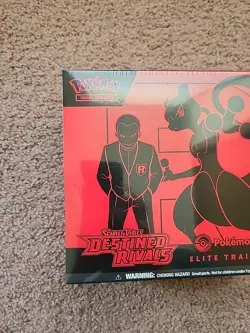 Pokemon Destined Rivals ETB Elite Trainer Box Pokemon Center Exclusive Sealed - Image 2