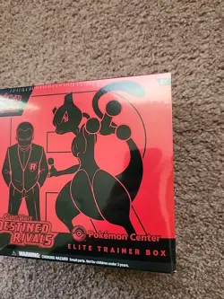 Pokemon Destined Rivals ETB Elite Trainer Box Pokemon Center Exclusive Sealed - Image 3