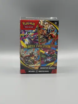 Pokemon TCG Mega Evolution Booster Bundle (6 Packs) - Brand New, Factory Sealed - Image 1