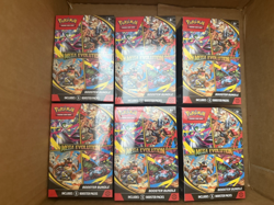 Lot of 6 Pokemon MEGA EVOLUTION Booster Bundles Pokemon Sealed new - Image 1