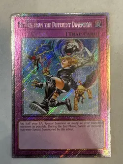 YUGIOH- Return from the Different Dimension - RA03-EN140 - Platinum Secret Rare - Image 1