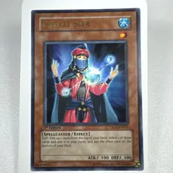 YuGiOh Crystal Seer TAEV-EN031 1st Edition Ultra Rare Holo Tactical Evolution NM - Image 1