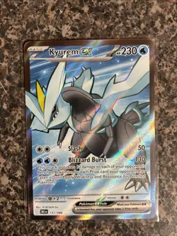 Pokemon TCG Kyurem EX Full Art Card 157/086 Sv: Black Bolt - Image 1