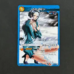 M722 Nico Robin 34/77 Japanese One Piece Miracle Battle Carddass Card - Image 1