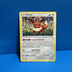 McDonald's Eevee Holo Pokemon Promo Card 11/12 - Image 1