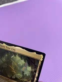 Three Tree City Borderless Card Bloomburrow Regular #0260 MTG - Image 3