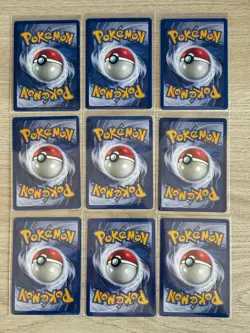 Pokemon Cards: Shadowless Base Set 33 Card Non-Holo Lot WOTC TCG - Image 2