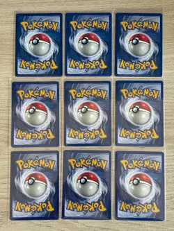 Pokemon Cards: Shadowless Base Set 33 Card Non-Holo Lot WOTC TCG - Image 4