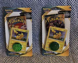 Pokemon Card Sword Shield Darkness Ablaze Sealed Pikachu Lot Of 2 Booster Packs - Image 1