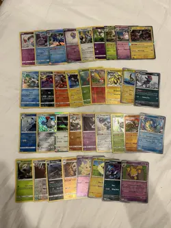 35 Pokemon Cards - Holo And Reverse Holo TCG Mixed Sets - Image 1