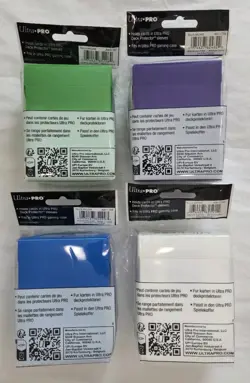 Ultra Pro Deck Box Trading Card Storage Case Holds 80 Cards - 4 Pack - Image 2