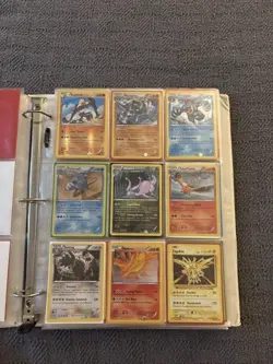 Collection Of 144 Pokemon Cards. Mixed, Holos, Etc W/Binder - 7 Jumbo Cards - Image 4