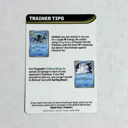 Mega Gardevoir Trainer Tips Card Pokemon Mega Evolution - Image 4