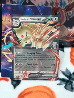 Team Rocket Persian Ex Pokemon Card - Black Star Promo 218 (MINT) - Image 3