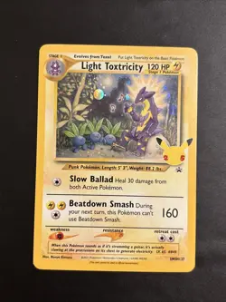 Light Toxtricity SWSH137 SWSH: Sword & Shield Promo Cards Holo - Image 1