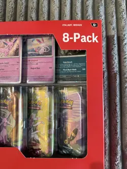 Pokemon Prismatic Evolutions 8 Mini Tins Promo Cards Costco - Lot of 2 - Image 2