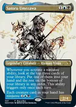 MTG Foil - Satoru Umezawa - 507 / NM / English - Image 1