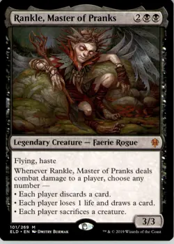 Rankle, Master of Pranks M Throne of Eldraine 101 NM - Image 1