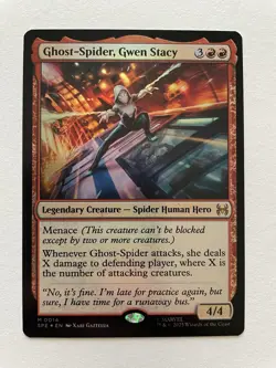 MTG Ghost-Spider, Gwen Stacy FOIL 0014 SPE - Image 1