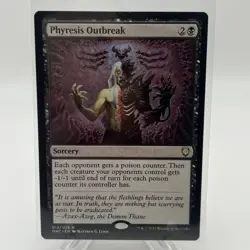 Phyresis Outbreak - Commander: Phyrexia: All Will Be One - Unplayed - MTG Nm/Mt - Image 1