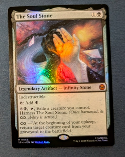 Magic: The Gathering Spiderman - The Soul Stone Foil 0066 Near Mint - Image 1