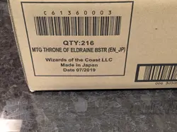 Magic the Gathering - Throne of Eldraine Draft Booster 6-Box Case SEALED ~ MTG ~ - Image 2