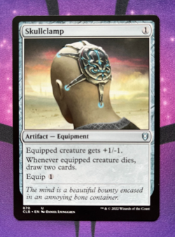 MtG Skullclamp. NM/M - Image 1