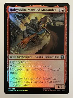 Hobgoblin, Mantled Marauder Marvel's Spider-Man Foil MTG NM - Image 1