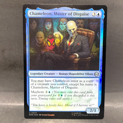 2025 MTG MARVEL'S SPIDER-MAN CHAMELEON MASTER OF DISGUISE 0027 FOIL (UNCOMMON) - Image 1