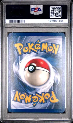 1999 POKEMON FOSSIL 1ST ED #12 MOLTRES-HOLO PSA 8 - Image 2