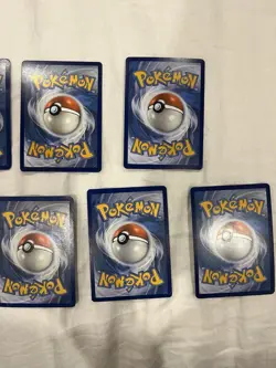 Pokemon TCG Bundle 7 V Cards Mixed Sets - Lapras, Charizard, Espeon, Vaporeon - Image 5