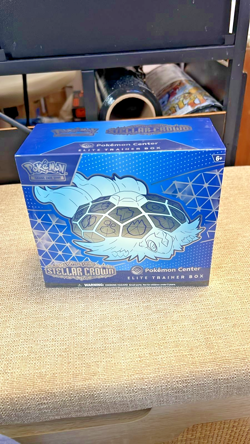NEW & SEALED Stellar Crown SV07 Pokemon Center Elite Trainer Box ETB - Image 1