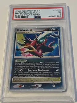 Pokemon TCG Darkrai LV.X DP19 Psa 5 Diamond And Pearl - Image 2