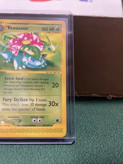 Pokemon TCG: Venusaur #67/165 Rare Nonholo E-reader - Expedition Base Set, LP - Image 4