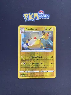 Pokemon TCG Ampharos Chilling Reign 049/198 Reverse Holo LP. - Image 1