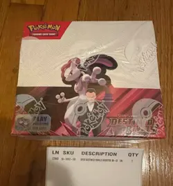 Pokemon TCG Scarlet & Violet Destined Rivals Booster Box - Image 1