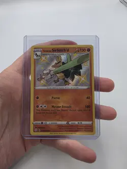 Pokemon TCG Galarian Sirfetch'd SV064/SV122 Shining Fates Shiny Vault NM - Image 1