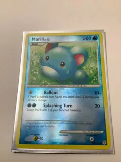 2007 Pokemon Diamond & Pearl 88/130 Marill Rerverse Holo M/NM - Image 1