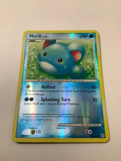 2007 Pokemon Diamond & Pearl 88/130 Marill Rerverse Holo M/NM - Image 2