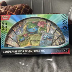 NEW Venusaur ex Blastoise ex Premium Collection GameStop Exclusive -Pokemon TCG - Image 1