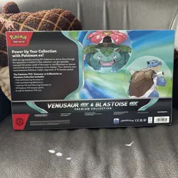 NEW Venusaur ex Blastoise ex Premium Collection GameStop Exclusive -Pokemon TCG - Image 2