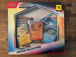 Pokemon TCG Scarlet & Violet Prismatic Evolutions Poster Collection Box - Image 1