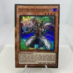 Yugioh Aleister Der Beschworer MAGO-DE016 Premium Gold Rare NM - Image 1