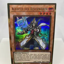 Yugioh Aleister Der Beschworer MAGO-DE016 Premium Gold Rare NM - Image 2